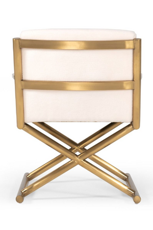 Cream Sherpa Accent Chair | OROA Modern Haxtun | Oroa.com