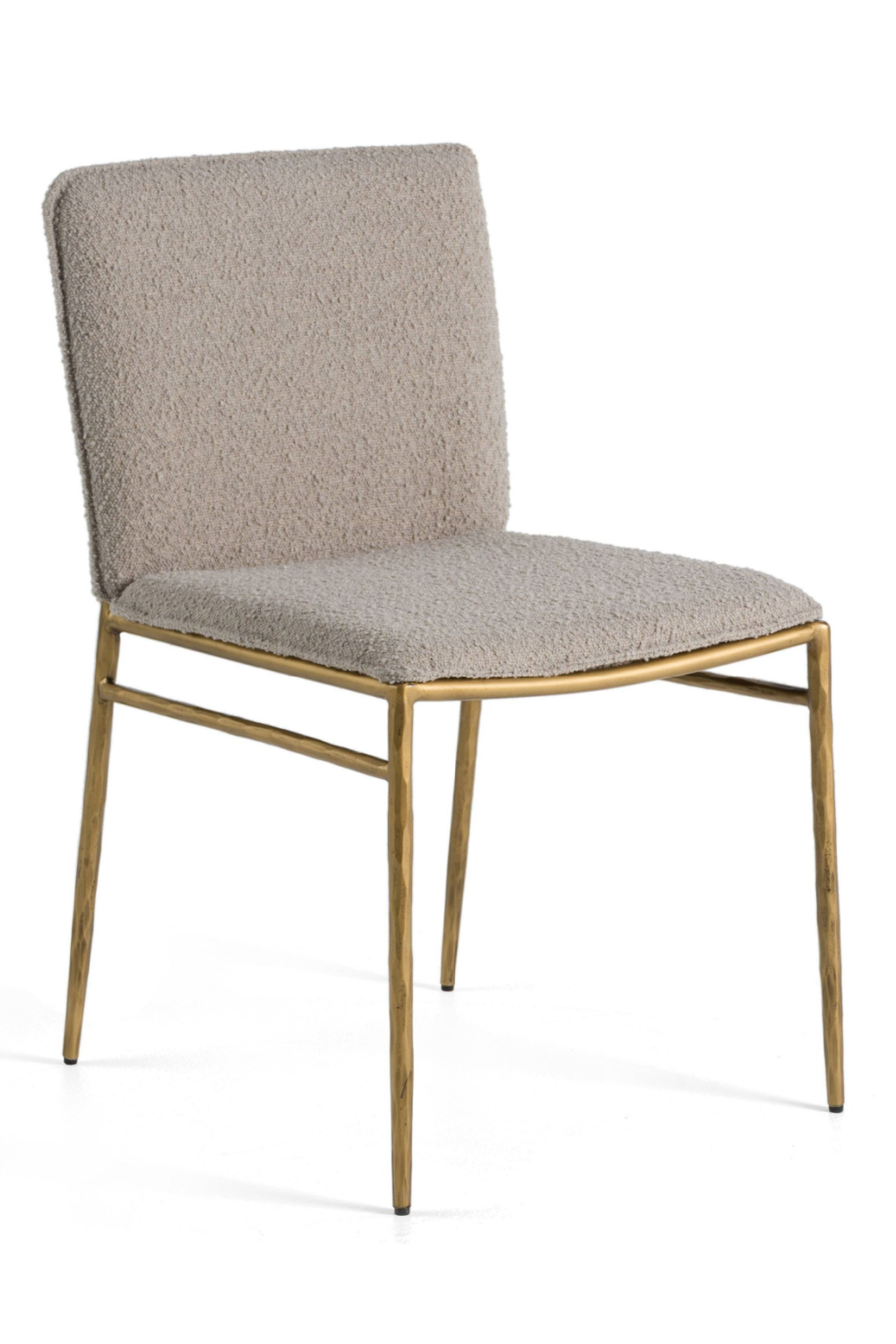 Brass-Framed Padded Dining Chair | OROA Modern Atlanta | Oroa.com