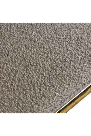 Brass-Framed Padded Dining Chair | OROA Modern Atlanta | Oroa.com