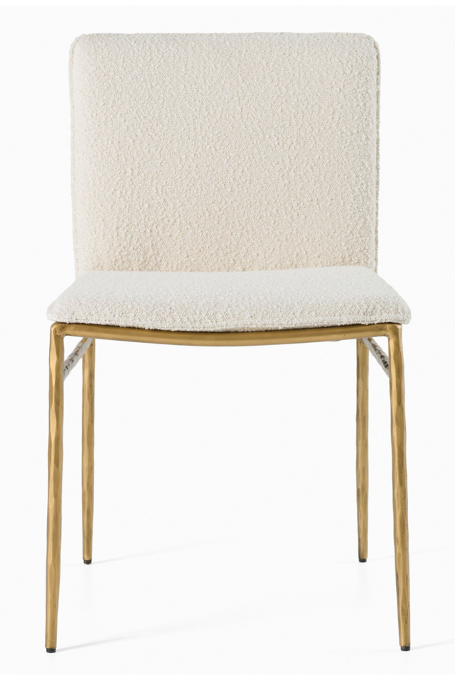 Brass-Framed Padded Dining Chair | OROA Modern Atlanta | Oroa.com