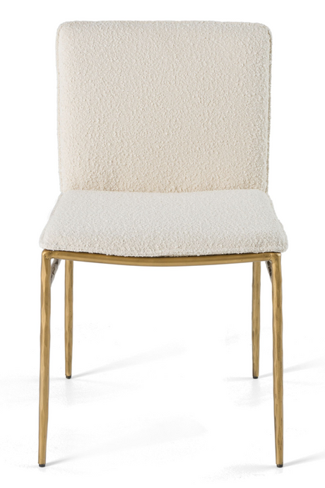 Brass-Framed Padded Dining Chair | OROA Modern Atlanta | Oroa.com