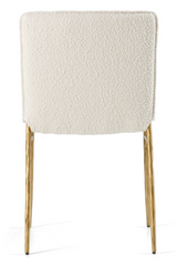 Brass-Framed Padded Dining Chair | OROA Modern Atlanta | Oroa.com