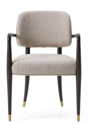 Oak Framed Beige Dining Chair | OROA Modern Kathy | Oroa.com