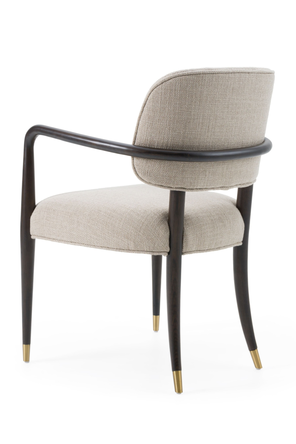 Oak Framed Beige Dining Chair | OROA Modern Kathy | Oroa.com