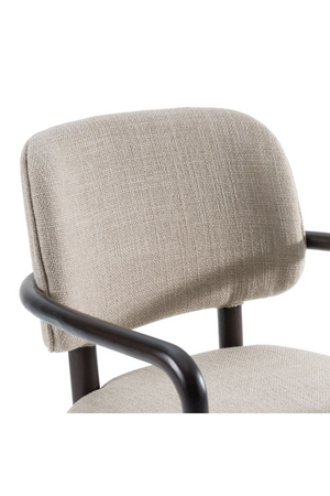 Oak Framed Beige Dining Chair | OROA Modern Kathy | Oroa.com