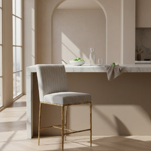   Linen Counter Chair | Oroa.com