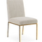 Linen Upholstered Dining Chair | OROA Modern Beasley | Oroa.com