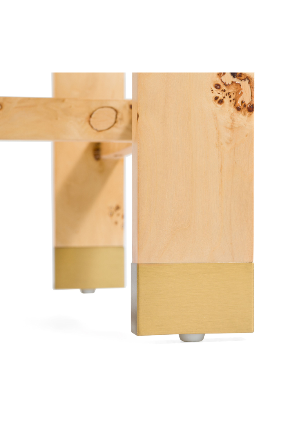 Burl Framed Cream Counter Chair | OROA Modern Letha | Oroa.com