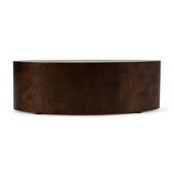 Walnut Burl Oval Coffee Table | OROA Modern August