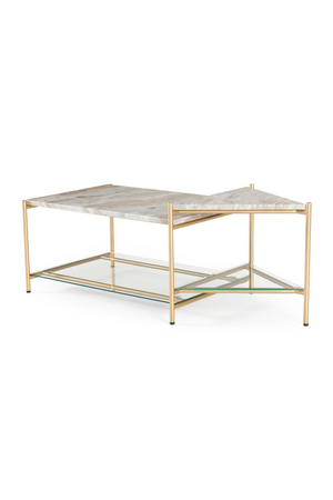 Beige Marble Coffee Table | OROA Modern Mosk | Oroa.com