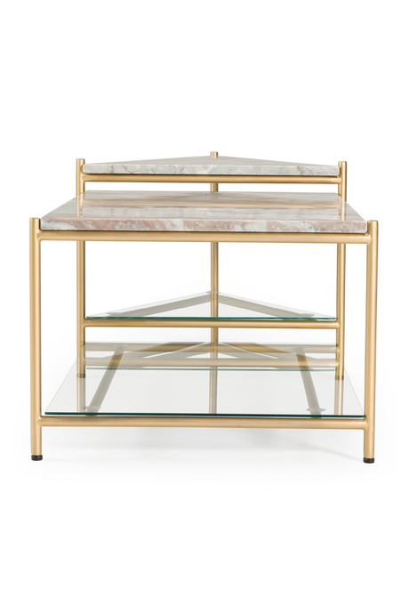 Beige Marble Coffee Table | OROA Modern Mosk | Oroa.com