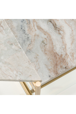 Beige Marble Coffee Table | OROA Modern Mosk | Oroa.com
