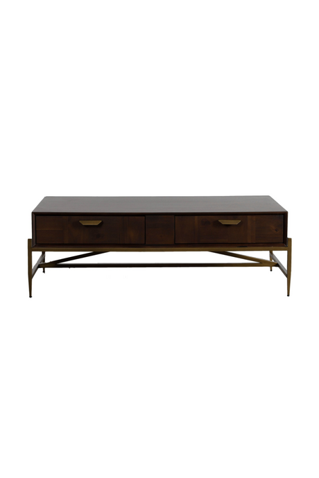 Acacia 2-Drawer Coffee Table | OROA Modern Shane | Oroa.com
