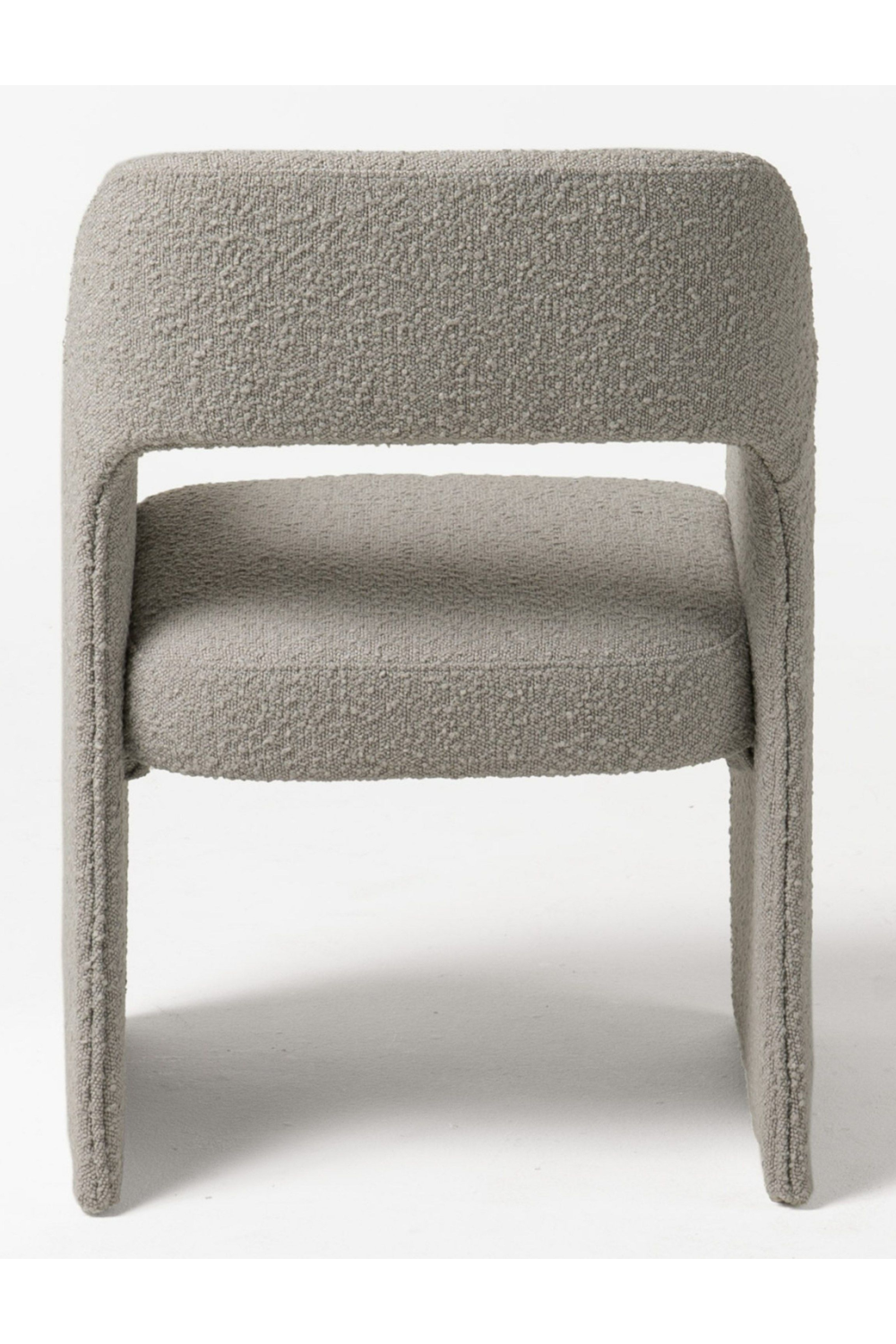 Gray Cut-Out Dining Chair | OROA Modern Bishop | Oroa.com