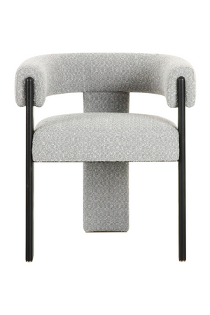 Gray Curved Dining Chair | OROA Modern Kenmare | Oroa.com