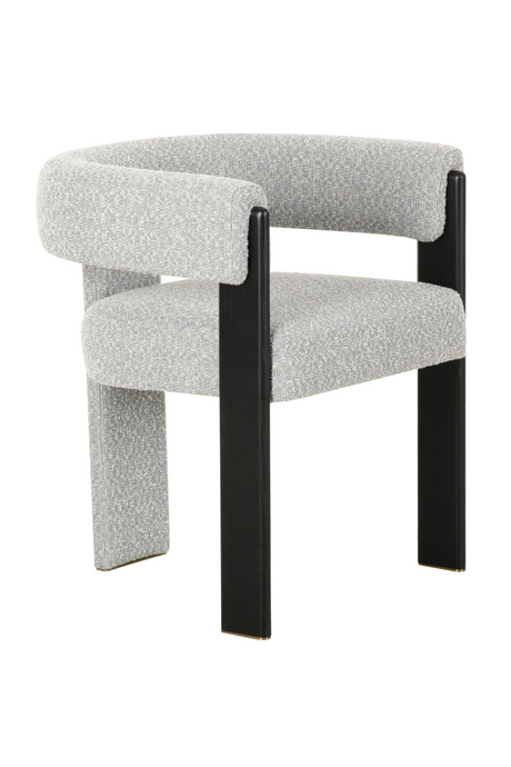 Gray Curved Dining Chair | OROA Modern Kenmare | Oroa.com