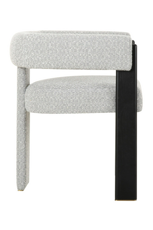 Gray Curved Dining Chair | OROA Modern Kenmare | Oroa.com