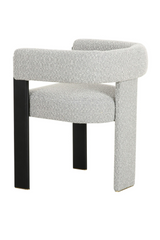 Gray Curved Dining Chair | OROA Modern Kenmare | Oroa.com