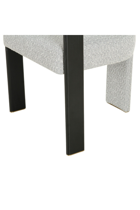 Gray Curved Dining Chair | OROA Modern Kenmare | Oroa.com