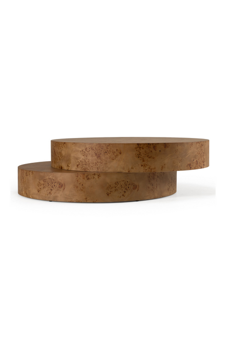 Burl Wood Coffee Table | OROA Modern Ely | Oroa.com