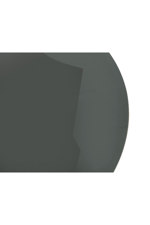Black Glass Nesting Coffee Tables (2) | OROA Modern | Oroa.com