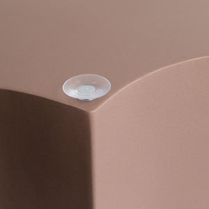 Black Mirror Round End Table | OROA Modern Ingram