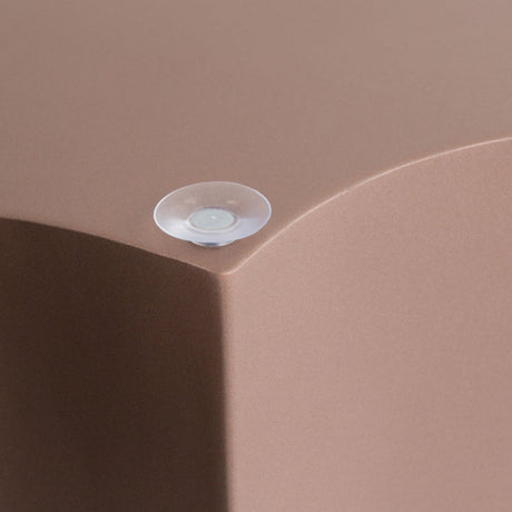 Black Mirror Round End Table | OROA Modern Ingram