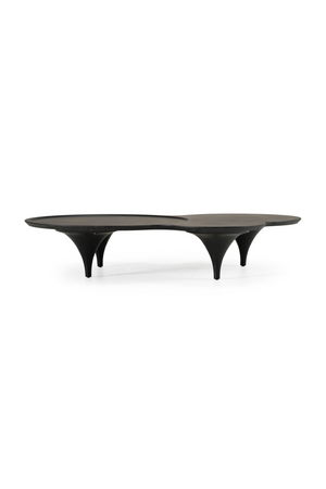 Free-Form Black Ash Coffee Table | OROA Modern Beulah | Oroa.com