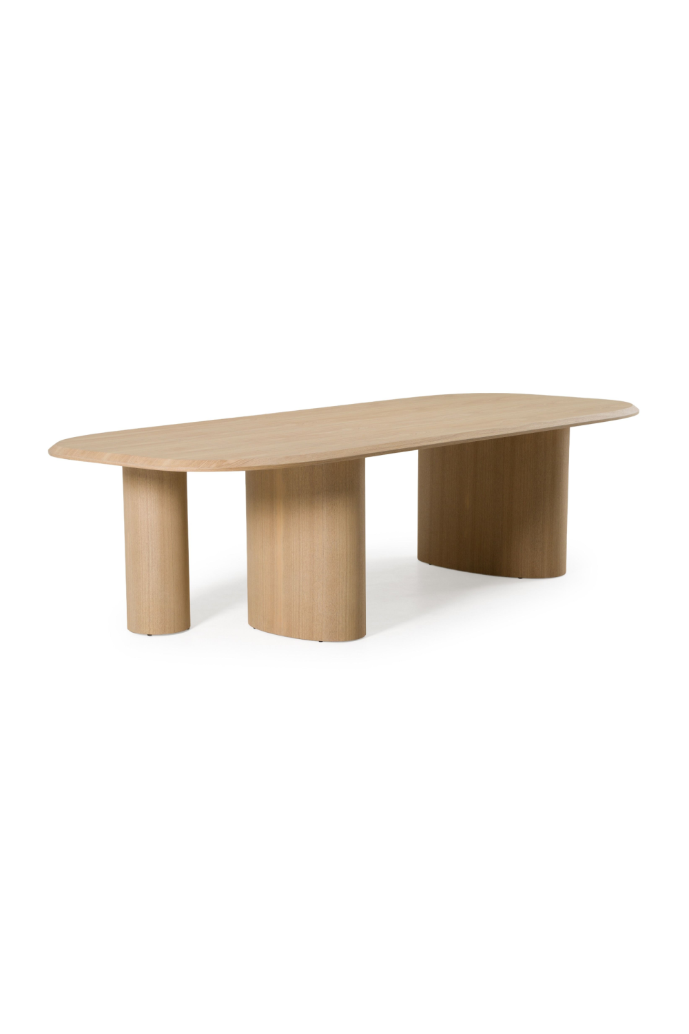 Ash Veneer Oval Dining Table | OROA Modern Summit | Oroa.com