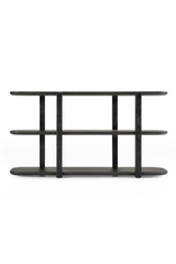 Brown Open-Back Bookshelf | OROA Modern Noah | Oroa.com