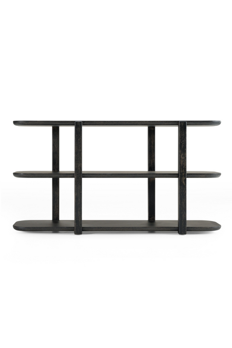 Brown Open-Back Bookshelf | OROA Modern Noah | Oroa.com