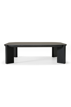 Brown Veneer Square Coffee Table | OROA Modern Noah | Oroa.com