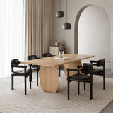 White Oak Dining Table | OROA Modern Prado