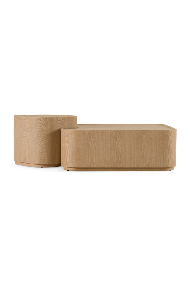 Natural Ash Nesting Coffee Tables (2) | OROA Modern Quillen | Oroa.com