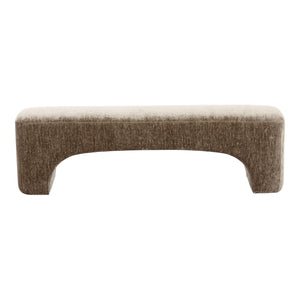   Tan Fabric Bench | Oroa.com