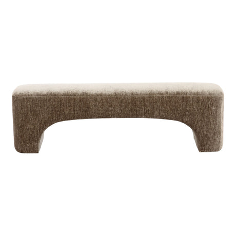   Tan Fabric Bench | Oroa.com