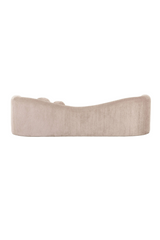 Wavy Back 4-Seater Sofa | OROA Modern Calico | Oroa.com