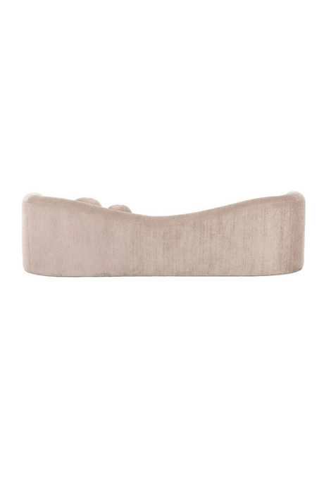 Wavy Back 4-Seater Sofa | OROA Modern Calico | Oroa.com