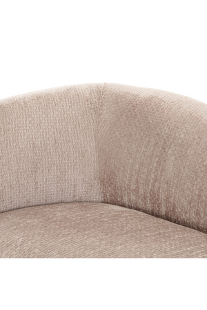 Wavy Back 4-Seater Sofa | OROA Modern Calico | Oroa.com