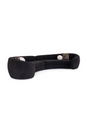 Black Curved Sectional Sofa | OROA Modern Kilmer | Oroa.com