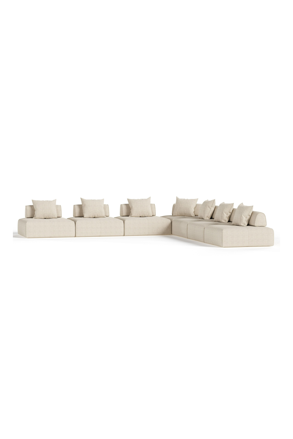 Beige Modular Sectional Sofa | OROA Modern Mondo | Oroa.com
