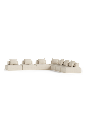 Beige Modular Sectional Sofa | OROA Modern Mondo | Oroa.com