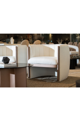 Cream Boucle Accent Chair | OROA Modern Joselyn | Oroa.com