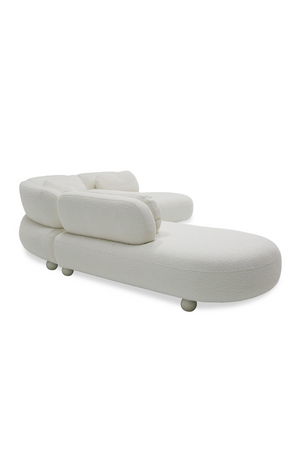 White Curved Modular Sofa | OROA Modern Gilberta | Oroa.com