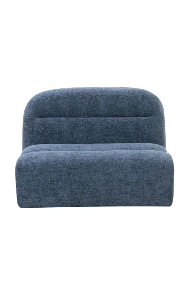 Blue Modular Armless Seat | OROA Modern Forman | Oroa.com