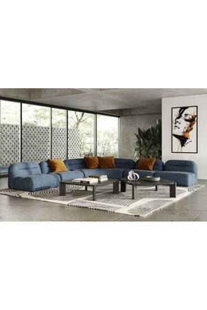 Blue Fabric Modular Sofa | OROA Modern Forman | Oroa.com