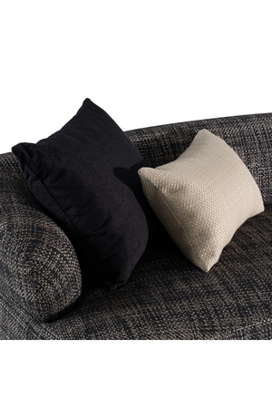 Curved Gray Sectional Sofa | OROA Modern Lakota | Oroa.com