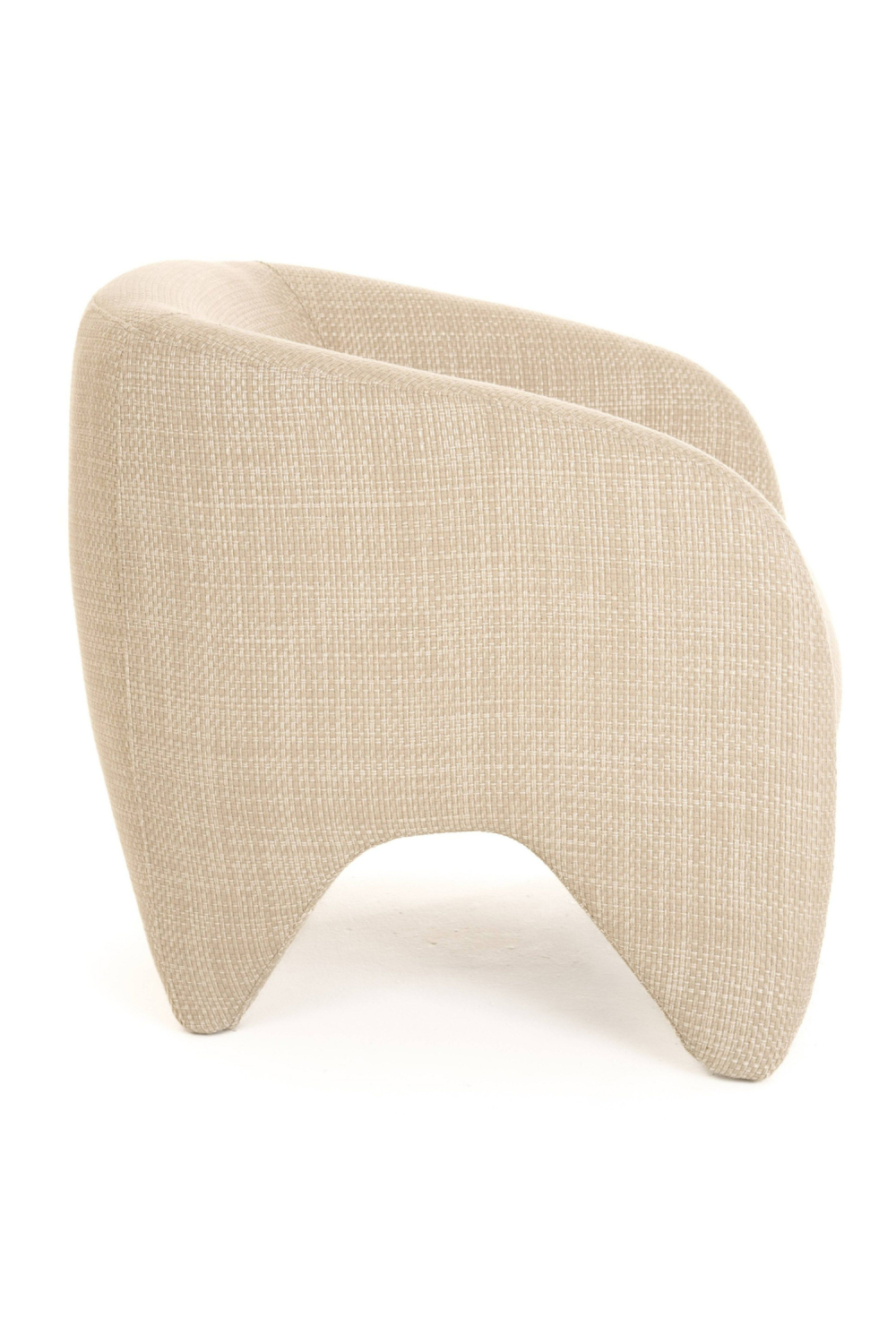 Beige Fabric Accent Chair | OROA Modern Halton | Oroa.com