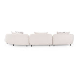 Beige Free-form Sectional Sofa | OROA Modern Marge