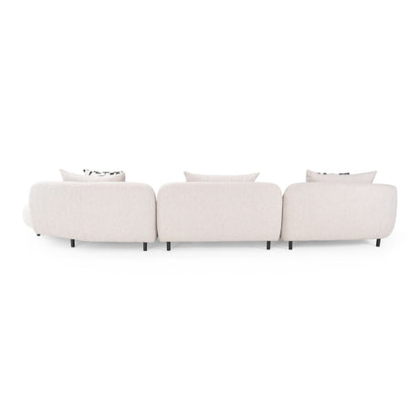 Beige Free-form Sectional Sofa | OROA Modern Marge
